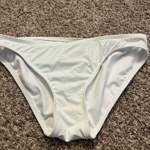 Michael Kors White Bikini Bottom Swimwear